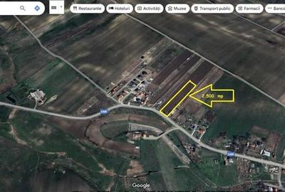 Teren intravilan 2500 mp pentru casa  Popricani sat Vinatori - 2
