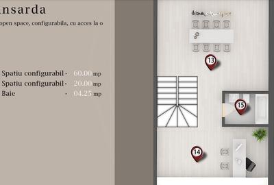 Vila Premium, P+1E+M, su 171 mp, teren 242 mp - 29