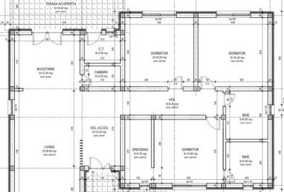 Casa plan parter,129mp utili,660mp teren,Paulesti - 4