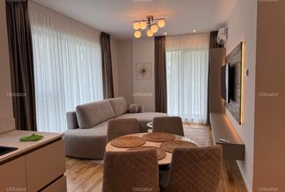 Apartament cu 2 camere semidecomandat, mobilat în Dămăroaia