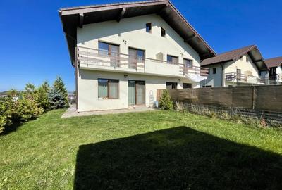Duplex spatios complet mobilat cu teren de 300mp