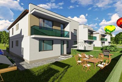 Casa tip qvadruplex cu teren liber 170mp- la ALB