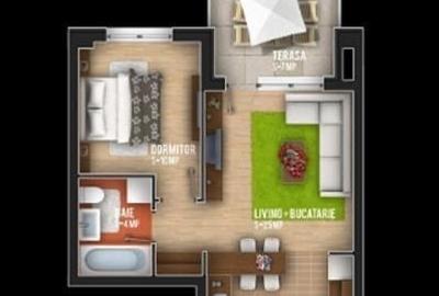 Apartament cu 2 camere decomandat, mobilat în Obor - 5