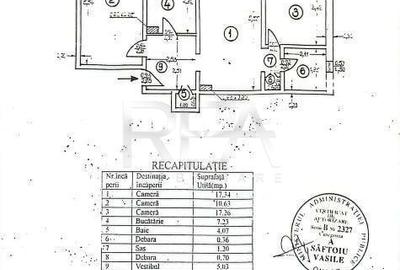 Apartament 3 camere semidecomandat P/8, Rahova, Str. Barca. Apartament 3 camere semidecomandat P/8, Rahova, Str. Barca. - 13