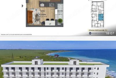 Apartament cu 2 camere semidecomandat în Central - 1