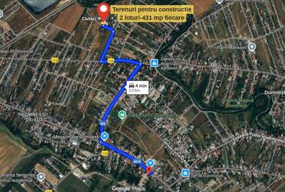 Terenuri de constructie in Domnesti cu toate utilitatile disponibile - 2