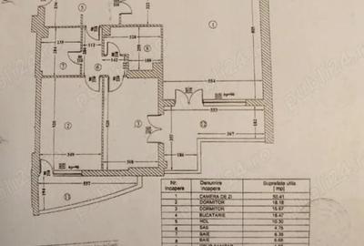 APARTAMENT 3 CAMERE | 184MP CONSTRUITI - 2.500EURO/MP | GROZAVESTI - 32