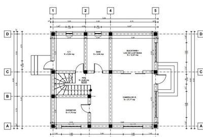 Casă cu 4 camere în Central - 1