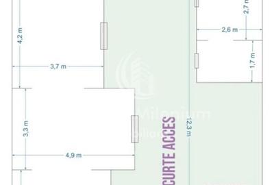 Casă individuală cu 4 camere cu Canalizare în Moșilor - 8