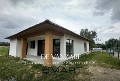 Casa noua pe un nivel - 4 camere, 150 mp, 2 fronturi stradale in Tocile - 1