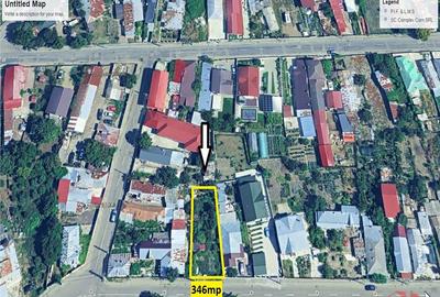 Teren 346mp de in Focsani pe strada Triumfului nr 3 - 1