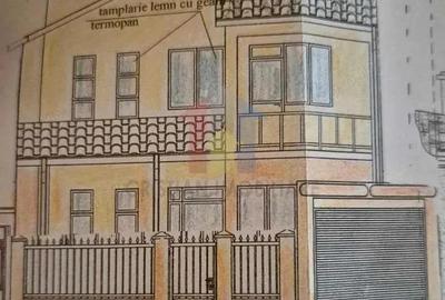 Teren Central zona Maternitai 220 mp toate utilitatile PROIECT P+1 - 4