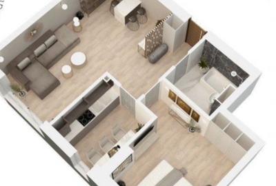 Apartament cu 2 camere decomandat în Tomis Nord