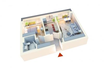 Apartament 2 camere Bloc Nou | Nou standard in mijlocul naturii urbane - 3