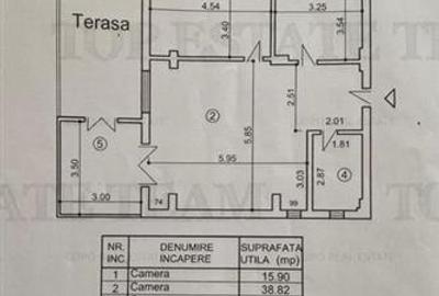 PLATA IN RATE - Apartament 3 camere cu terasa de vanzare in zona Parc Bazilescu - 14