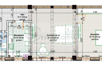 Apartament, intabulat, 2 camere nou de vanzare in Iasi Valea Lupului - 2