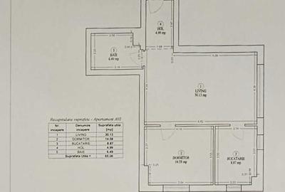 Apartament cu 2 camere semidecomandat în Unirii - 3
