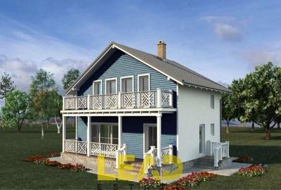 Comision 0%, Casa in constructie P+M, 80 mp utili, cu foisor si teren 504 mp