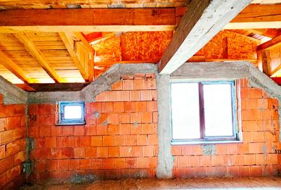 Casa la rosu D+P+E si teren 873 mp, sat Bistrita - 11