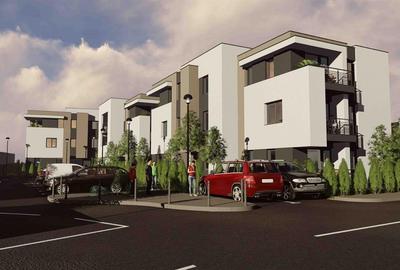 Teren 1.616 mp, D=28 ml, central zona case, autorizatie 3 cladiri P+2 - 9