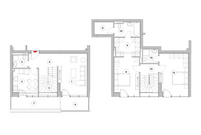 Duplex cu 3 camere - Tip D3D1 - 11