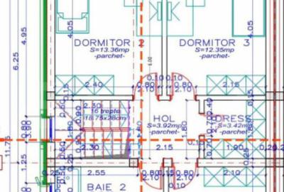 Casă cu 5 camere cu Teren 214 Mp în Dumbrăvița