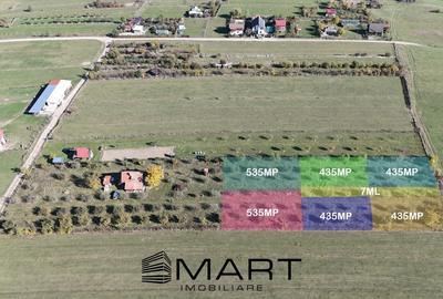 Teren Construcții extravilan de 435 mp, în Orlat