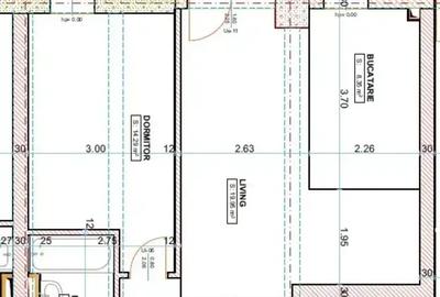 Apartament cu 2 camere decomandat în Panduri - 7