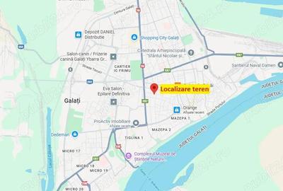 Oportunitate! Teren intravilan amplasat in centrul geografic al ora?ului Gala?i. - 1