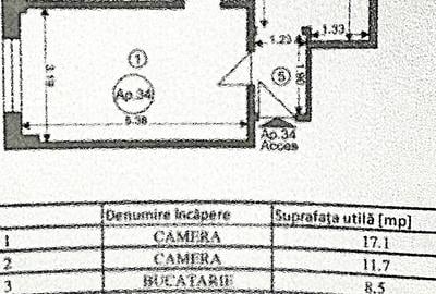 Apartament 2 camere | Semidecomandat | Mobilat | Cartier Noua – Str. Nucului 33 - 11