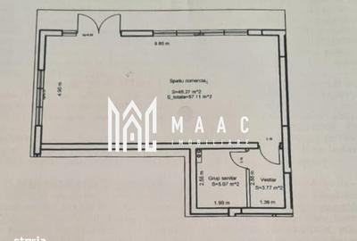 Spațiu comercial, de 57 mp, în Șelimbăr - 1