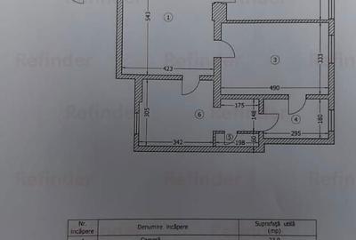 Apartament cu 3 camere semidecomandat, mobilat în Eminescu - 3