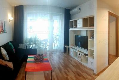 Apartament cu 2 camere semidecomandat, mobilat în Colentina