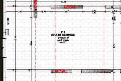 Spațiu comercial, de 87 mp, în Central