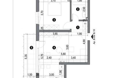 Etaj 1. Lift. Balcon mare. Loc de parcare. - 8