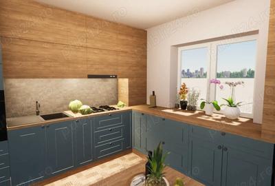 Apartament cu 3 camere decomandat în Central