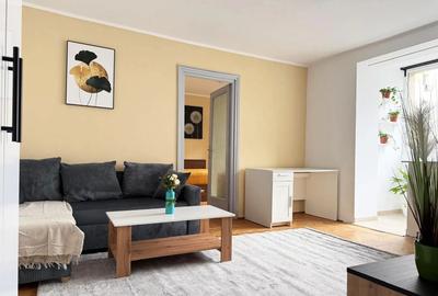 Apartament cu 2 camere semidecomandat, mobilat în Ștefan cel Mare - 1