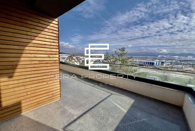 Penthouse 3 camere 107 mp- mobilat- zona Industriala Vest, Cristian, Sibiu