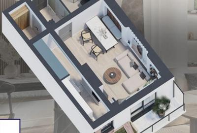 Apartament 1 camera Platoul Galata,cartier de blocuri noi,43mp,cod: 157055 - 2