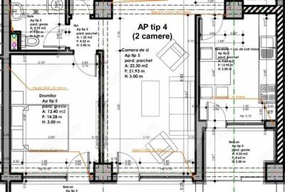 Apartament cu 2 camere decomandat în Veterani - 1