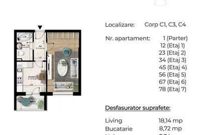 Gars. dec./8min metrou Berceni - 1