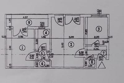 Apartament cu 2 camere semidecomandat în Costin Georgian - 8