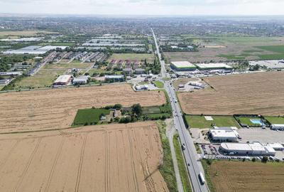 Teren 7653mp cu PUZ aprobat DN Arad Oradea - 1