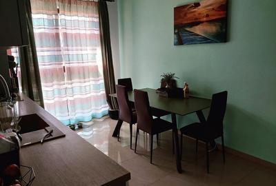 Laga Eso. NOU.  Spatios - 90 mp utili + terasa.  Complet mobilat si utilat. - 8