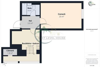 Garsonieră decomandată, mobilată în Răcădău - 1