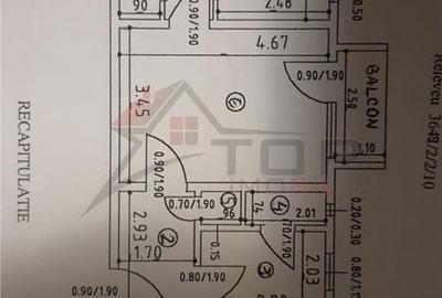 Apartament cu 3 camere semidecomandat în Podu Roș - 1