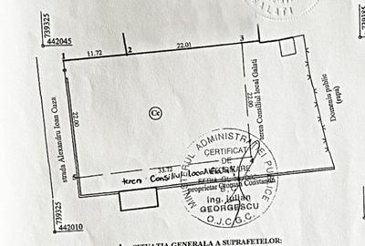 Teren Ultracentral Str. AL. I. Cuza - 740MP - 2