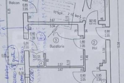 Apartament cu 2 camere decomandat în 1 Mai - 1
