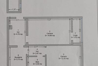 Apartament cu 2 camere decomandat, mobilat în Torontalului - 19
