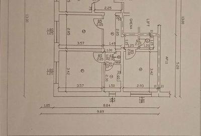 Apartament cu 4 camere decomandat în Republicii - 4